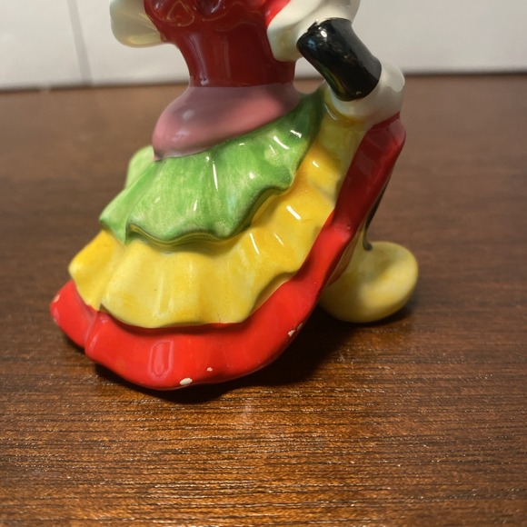 Walt Disney Made in‎ Japan Minnie Mouse Spanish Flamenco dancer Figure Vintage - Picture 6 of 7